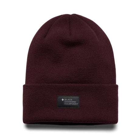 Black Diamond Badge Beanie-[SKU]-Bordeaux-One Size-Alpine Start Outfitters