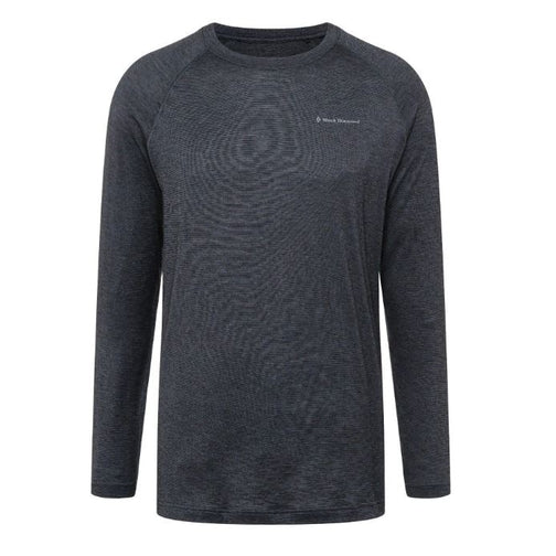 Black Diamond LS Rhythm Tee - Men's-[SKU]-Black-Small-Alpine Start Outfitters