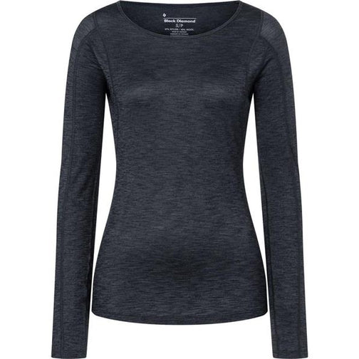 Black Diamond LS Rhythm Tee - Women's-[SKU]-Black-X-Small-Alpine Start Outfitters