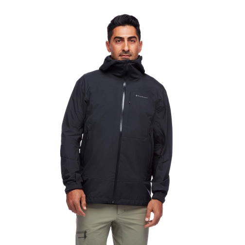 Black Diamond Stormline Stretch Rain Shell - Men's-[SKU]-Black-Small-Alpine Start Outfitters