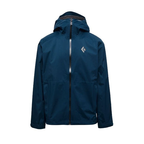 Black Diamond Stormline Stretch Rain Shell - Men's-[SKU]-Indigo-Small-Alpine Start Outfitters