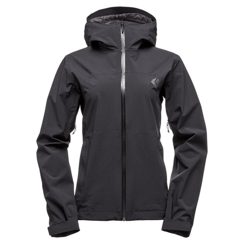 Black Diamond Stormline Stretch Rain Shell - Women's-[SKU]-Ink Blue-X-Small-Alpine Start Outfitters