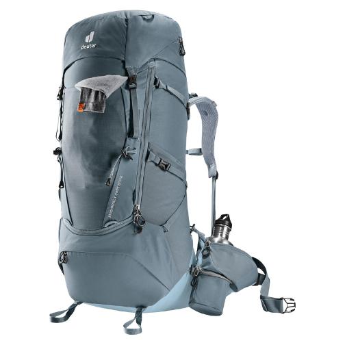 Deuter Aircontact Core 60+10 Backpack-[SKU]-Graphite-Shale-Alpine Start Outfitters