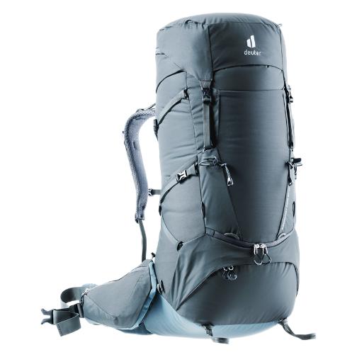Deuter Aircontact Core 60+10 Backpack-[SKU]-Graphite-Shale-Alpine Start Outfitters