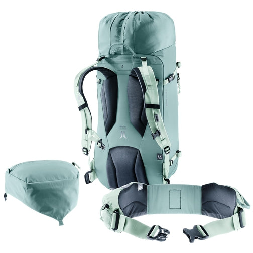 Deuter Guide 32+8 SL Backpack-[SKU]-Jade-frost-Alpine Start Outfitters