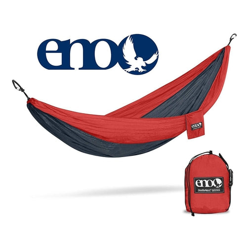 ENO DoubleNest Hammock (Past Season)-[SKU]-Black/Maroon-Alpine Start Outfitters