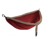 ENO DoubleNest Hammock (Past Season)-[SKU]-Khaki/Maroon-Alpine Start Outfitters