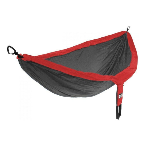 ENO DoubleNest Hammock (Past Season)-[SKU]-Red/Charcoal-Alpine Start Outfitters