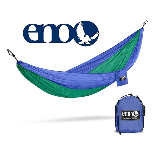 ENO DoubleNest Hammock (Past Season)-[SKU]-Royal/Emerald-Alpine Start Outfitters
