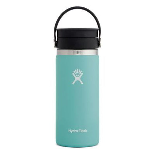 Hydro Flask 16 oz Wide Mouth with Flex Sip Lid-[SKU]-Black-Alpine Start Outfitters
