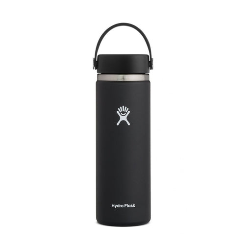 Hydro Flask 20 oz Wide Mouth with Flex Cap-[SKU]-Black-Alpine Start Outfitters