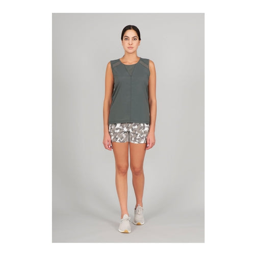 Indygena Steek Woven Stretch Sleeveless Top - Women's-[SKU]-Prussian-X-Small-Alpine Start Outfitters