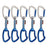 Mammut 5er Pack Crag Indicator Express Sets (10cm)-[SKU]-Silver-Ultramarine-Alpine Start Outfitters