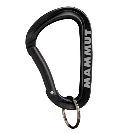 Mammut Mini Carabiner Workhorse Keylock L-[SKU]-Black-Alpine Start Outfitters