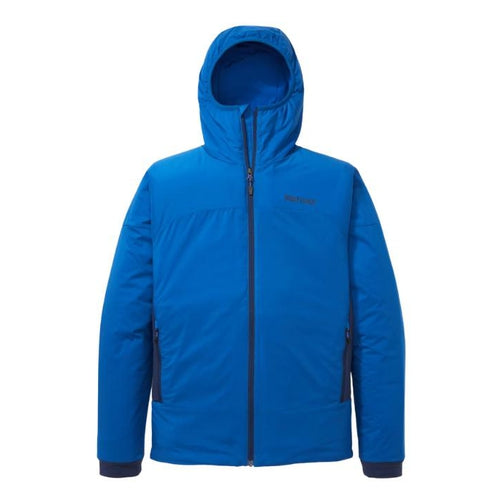 Marmot Novus LT Hybrid Hoody - Men's-[SKU]-Dark Azure/Arctic Navy-Small-Alpine Start Outfitters