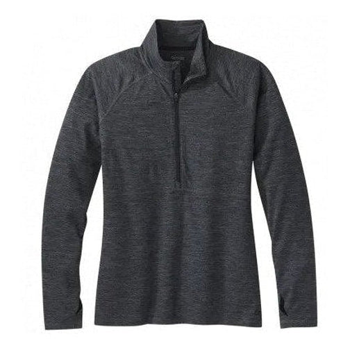 Outdoor Research Alpine Onset Half Zip - Women's-[SKU]-Charcoal Heather-X-Small-Alpine Start Outfitters