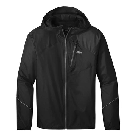 Outdoor Research Helium Rain Jacket - Men's-[SKU]-Black-Small-Alpine Start Outfitters