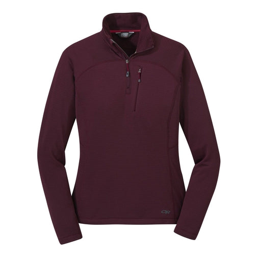 Outdoor Research Vigor Quarter Zip - Women's-[SKU]-Cacao-Small-Alpine Start Outfitters