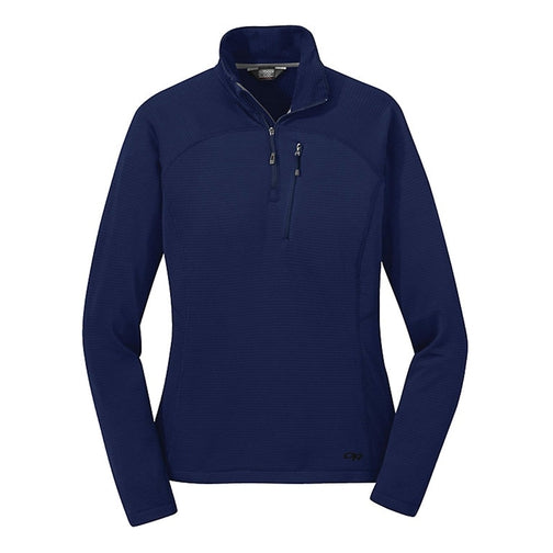 Outdoor Research Vigor Quarter Zip - Women's-[SKU]-Twilight-X-Small-Alpine Start Outfitters