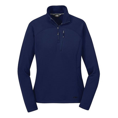 Outdoor Research Vigor Quarter Zip - Women's-[SKU]-Twilight-X-Small-Alpine Start Outfitters