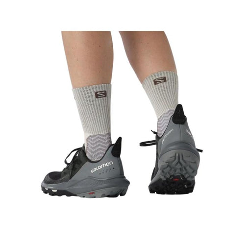 Salomon - Women's Outpulse Gore-Tex Hiking Shoes-[SKU]-5.5-Black/StoWea/Vanila-Alpine Start Outfitters
