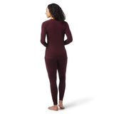 Smartwool Classic Thermal Merino Base Layer Crew - Women's-[SKU]-Black Cherry Heat-X-Small-Alpine Start Outfitters