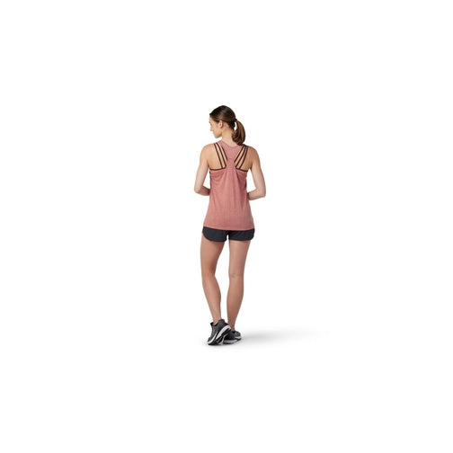 Smartwool Merino Sport 150 Tank- Women's-[SKU]-Light Mahogany Heather-X-Small-Alpine Start Outfitters