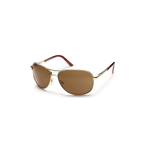 Suncloud Aviator-[SKU]-Gold-Brown Polarized-Alpine Start Outfitters